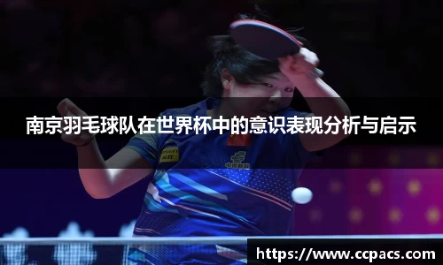 南京羽毛球队在世界杯中的意识表现分析与启示