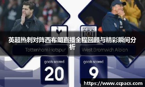 英超热刺对阵西布朗直播全程回顾与精彩瞬间分析